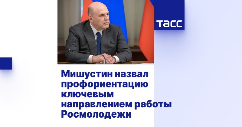 Мишустин обсудил с главой Росмолодёжи профориентацию молодых людей