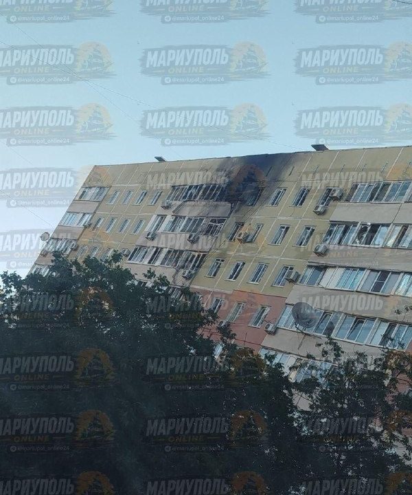 В Мариуполе БПЛА ВСУ ударил по многоэтажному дому, сообщают местные ТГ-каналы